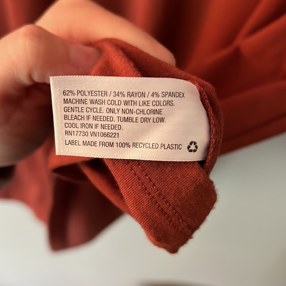 Terracotta Swing Dress - Picture 4 of 4